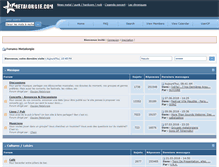Tablet Screenshot of forums.metalorgie.com